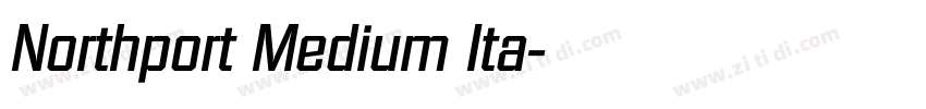 Northport Medium Ita字体转换 Northport Medium Ita字体转换
